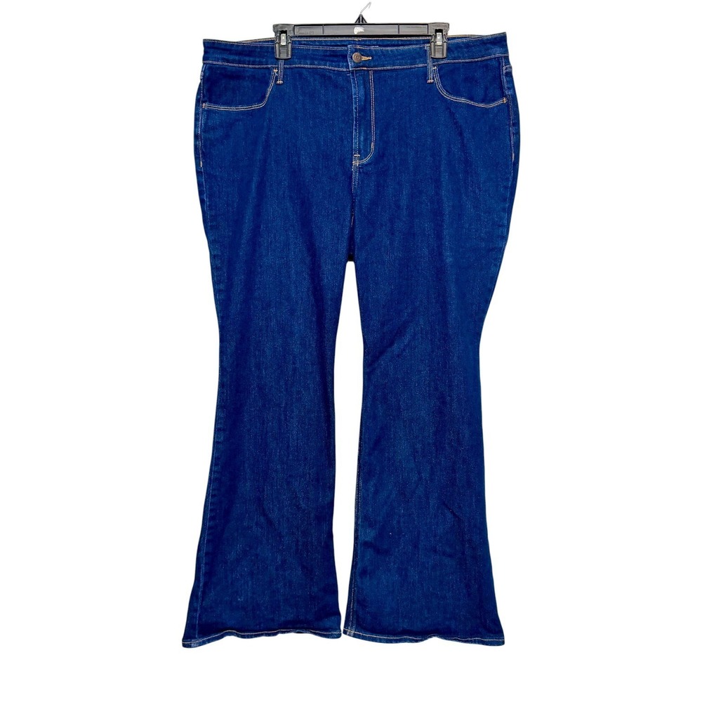 Old Navy Y2K Revival High Rise WOW Flare‎ Denim Jeans Womens 20 Effortless Chic